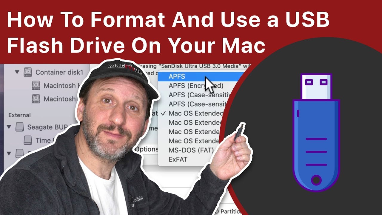 which format to use for usb for mac